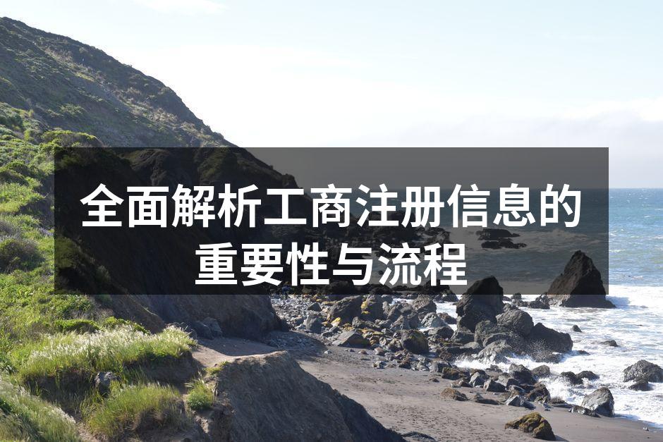 全面解析工商注册信息的重要性与流程